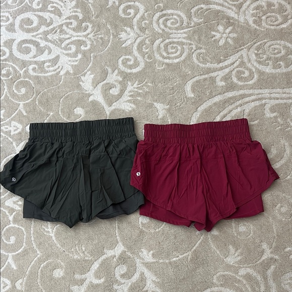 2 pair Popflex high waist super short - Picture 2 of 5